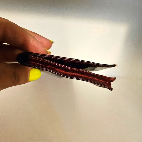 Authentic EEL skin Wallet checkbook cover - Picture 3 of 11